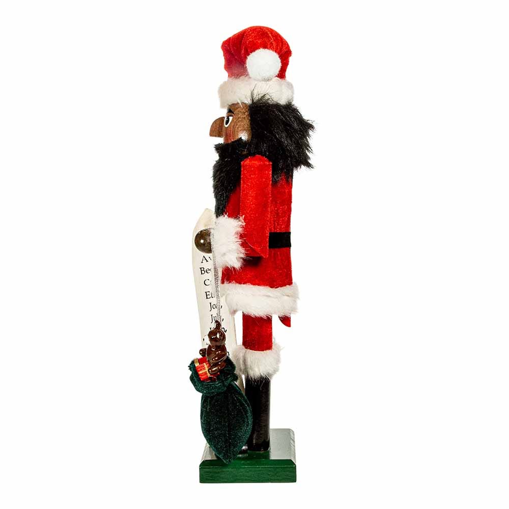 Kurt Adler 15-Inch African American Santa Nutcracker